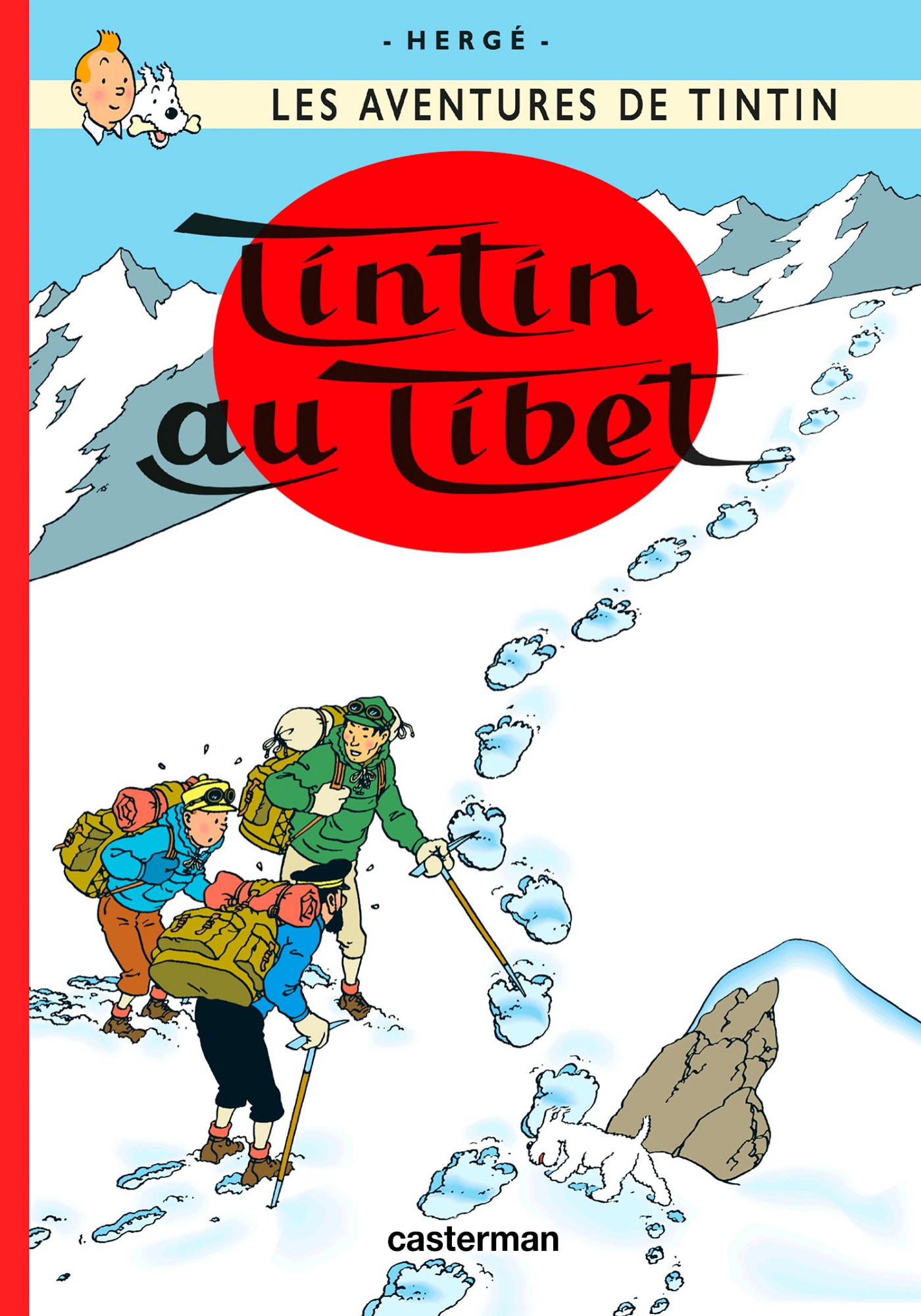 Couverture de Tintin au Tibet